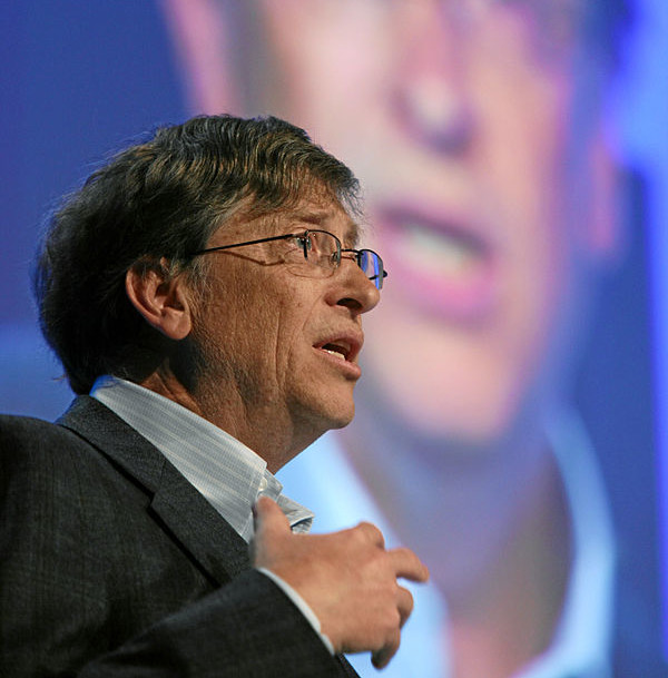 Bill Gates and the 3-Story-High Philanthropic “Selfie”