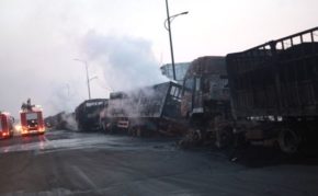 China chemical blast: Blast outside Zhangjiakou plant kills 22