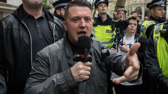 Facebook bans Tommy Robinson’s page