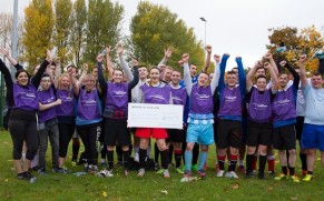 Coatbridge woman raises grand sum for epilepsy charity through football fundraiser Coatbridge woman raises grand sum for epilepsy charity through football fundraiser